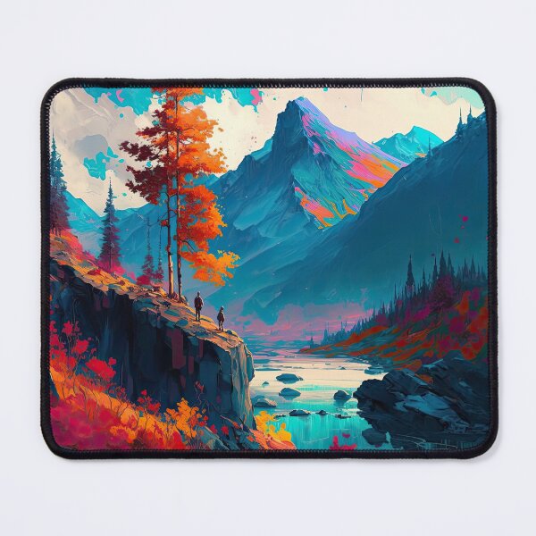 Item preview, Cliffside View and Colorful Valley designed and sold by KyzArt01.