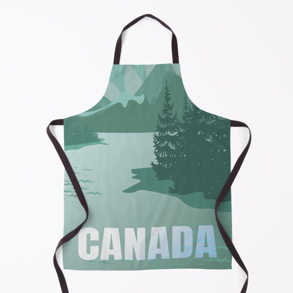 Item preview, Canada - Teal Green Blue Cold Landscape designed and sold by Navigation Art & Design.
