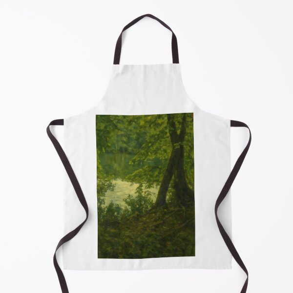 Artikelvorschau, Impressionistischer Waldweg am Wasser entworfen und verkauft von Timeless Inklings.
