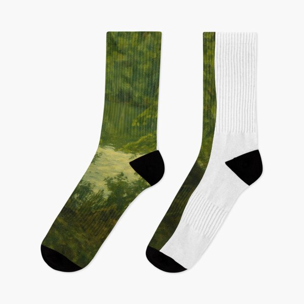 Item preview, Impressionistic Forest Path by the Water designed and sold by Timeless Inklings.