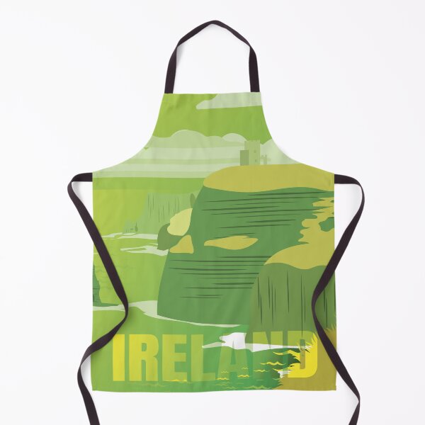 Item preview, Ireland - Yellow Green Cliffs Moher designed and sold by Navigation Art & Design.