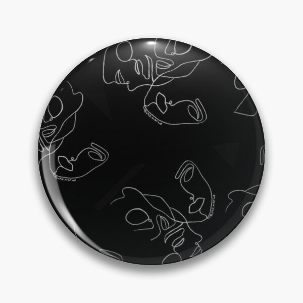 Item preview, linear drwaing faces designed and sold by thissmarwa.