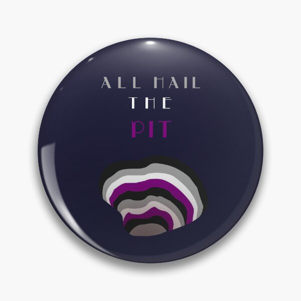 Item preview, All Hail The Pit Asexual Pride designed and sold by HiNayPod.