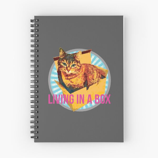 Item preview, cat - living in a box22 designed and sold by Periartwork.