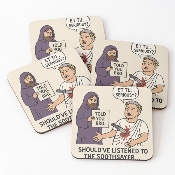 Item preview, Et Tu Seriously  Funny Julius Caesar History Meme designed and sold by historyandmore.