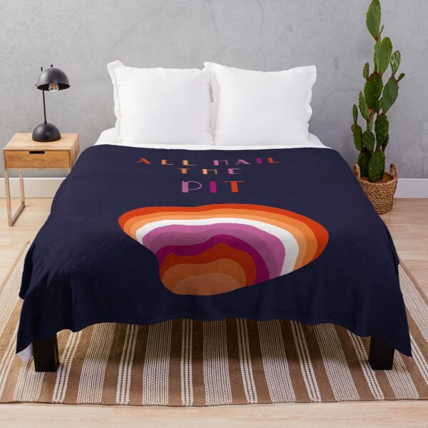 Item preview, All Hail The Pit Lesbian Pride designed and sold by HiNayPod.