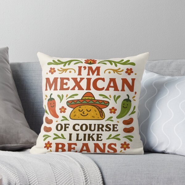 Item preview, Soy Mexicano, Claro que me Gustan los Frijoles – Edición Fiesta Floral designed and sold by LevelUpLab.