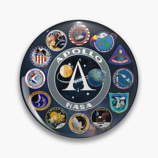 Item preview, Apollo Space Program Mission Patch Insignias designed and sold by VASSdesign.