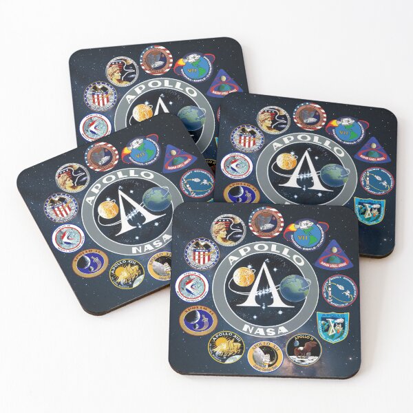 Item preview, Apollo Space Program Mission Patch Insignias designed and sold by VASSdesign.