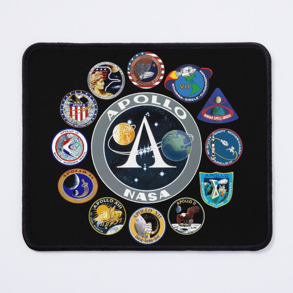 Item preview, Apollo Space Program Mission Patch Insignias designed and sold by VASSdesign.