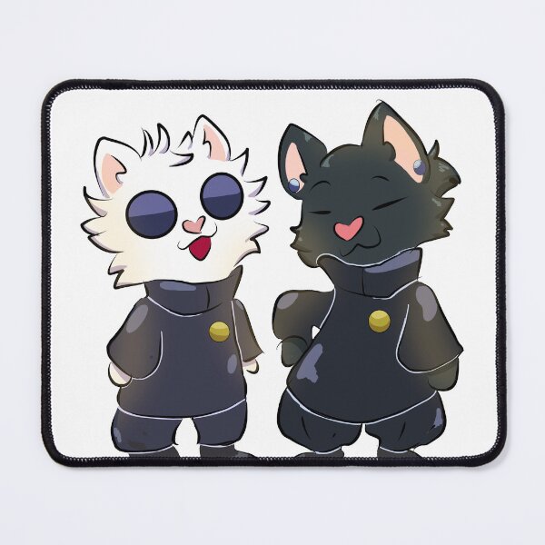 Item preview, Gojo Cat and Geto Cat JJK designed and sold by birbjoanna.