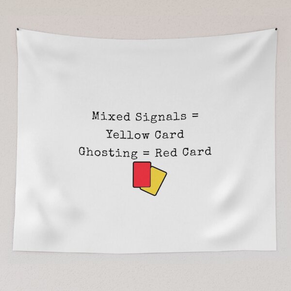 Item preview, Dating Fouls — Mixed Signals & Ghosting Card Design designed and sold by Pitch Please .
