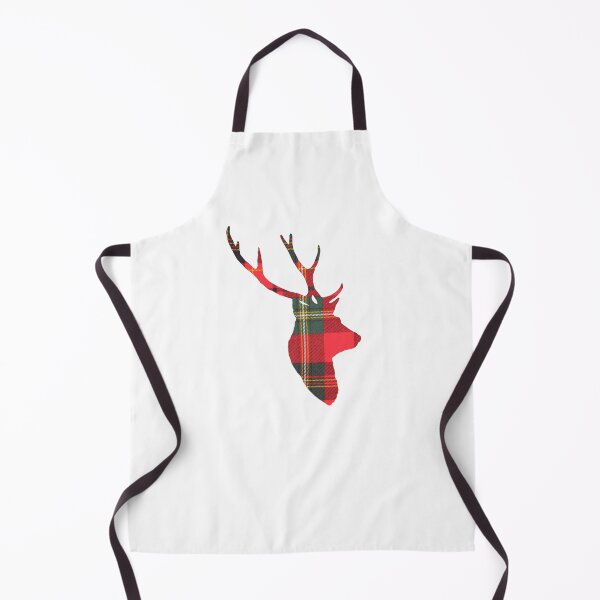 Item preview, Red Tartan Deer designed and sold by Murph's Images.