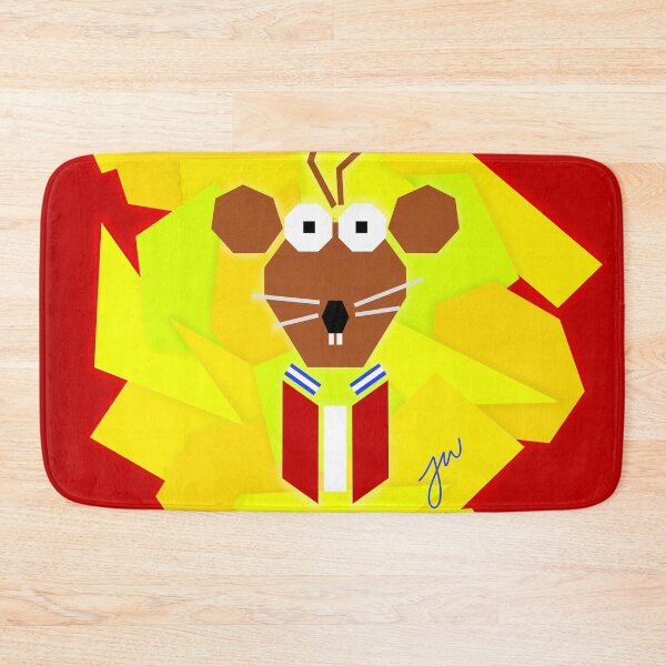Item preview, Geometric Rizzo the Rat (version 1/2 - full background) designed and sold by Jessiwins19.