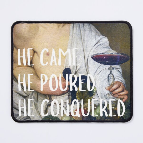Item preview, Red Wine Royalty – Sassy Vintage Boy Art Print designed and sold by The Walls Wonder.