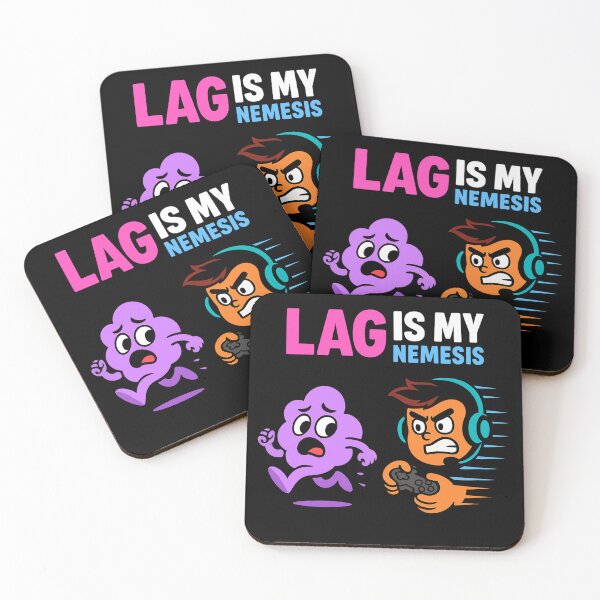 Item preview, Lag Is My Nemesis - Funny Gamer Rage Art designed and sold by IQTribe.