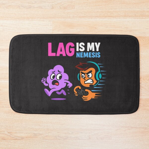 Item preview, Lag Is My Nemesis - Funny Gamer Rage Art designed and sold by IQTribe.