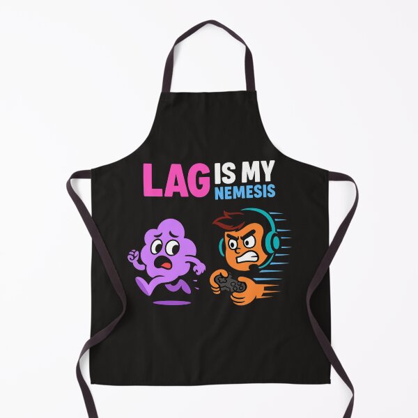 Item preview, Lag Is My Nemesis - Funny Gamer Rage Art designed and sold by IQTribe.