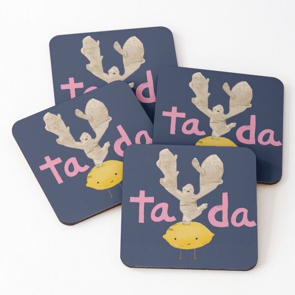 Item preview, Ta Da! Ginger Dancing on Lemon Funny Food Art designed and sold by Kathy Osborne Studio.