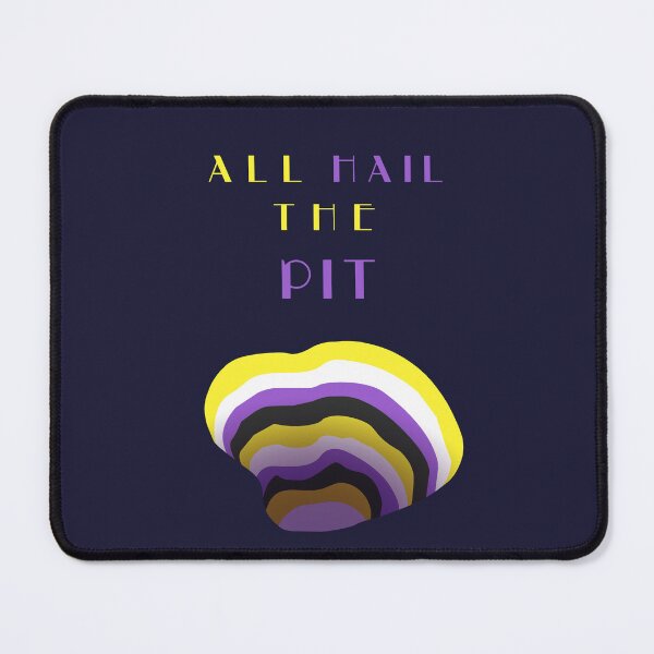 Item preview, All Hail The Pit Nonbinary Pride designed and sold by HiNayPod.