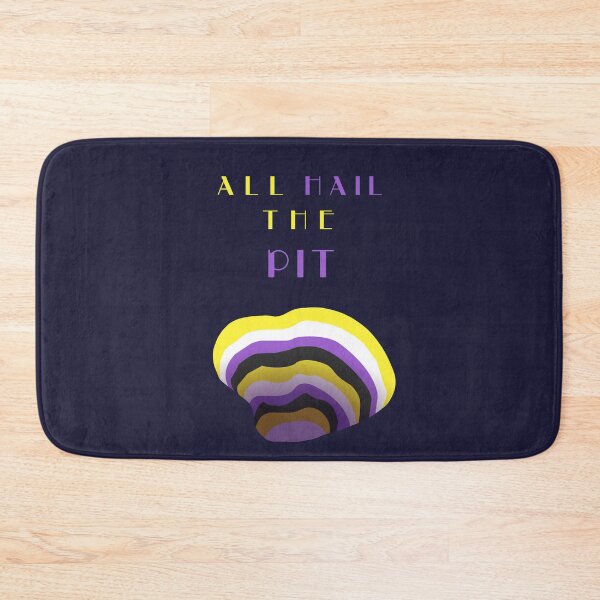 Item preview, All Hail The Pit Nonbinary Pride designed and sold by HiNayPod.