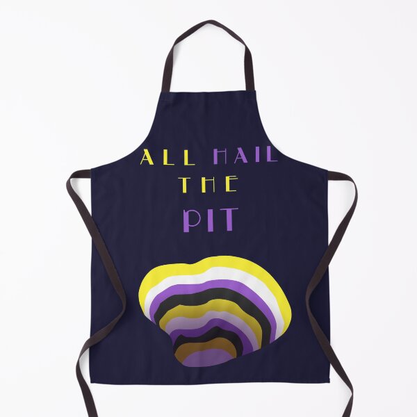 Item preview, All Hail The Pit Nonbinary Pride designed and sold by HiNayPod.