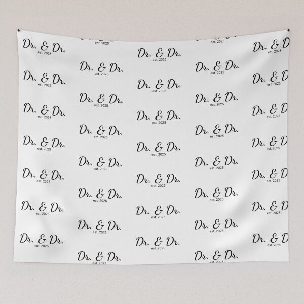 Item preview, Dr & Dr est 2025 designed and sold by JettieDesignCo.