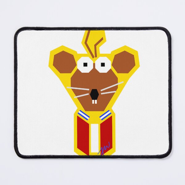 Item preview, Geometric Rizzo the Rat (version 2/2 - no background) designed and sold by Jessiwins19.