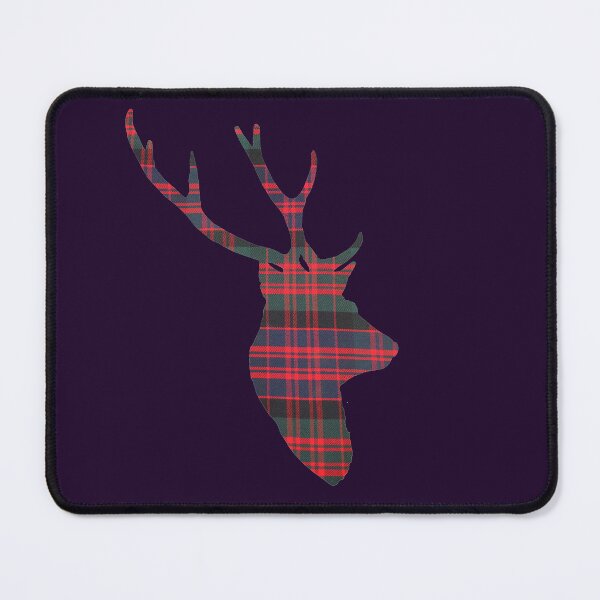 Item preview, Stag in Modern MacDonald Tartan designed and sold by Murph's Images.