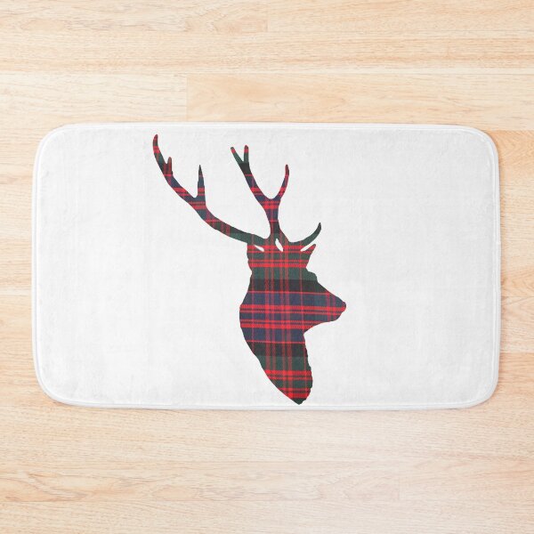 Item preview, Stag in Modern MacDonald Tartan designed and sold by Murph's Images.