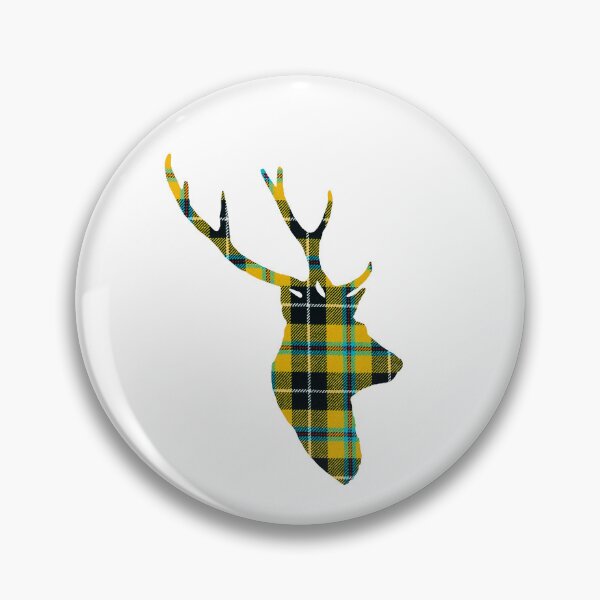 Item preview, Stag in Cornish Tartan designed and sold by Murph's Images.