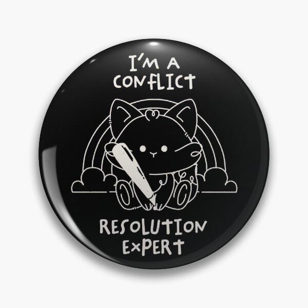 Item preview, I Am a Conflict Resolution Expert Lovely Cat by Tobe Fonseca designed and sold by Tobe Fonseca®.