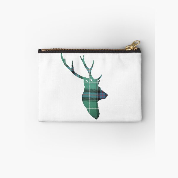 Item preview, Stag in MacDonald of the Isles Hunting Tartan designed and sold by Murph's Images.