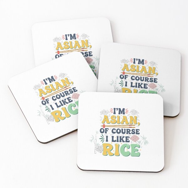Item preview, I’m Asian, Of Course I Like Rice — Fun & Proud T-Shirt Design designed and sold by LevelUpLab.