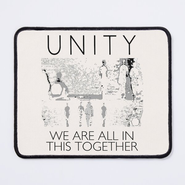 Item preview, "Unity: We Are All in This Together" (dark lettering) designed and sold by Psychmaster.