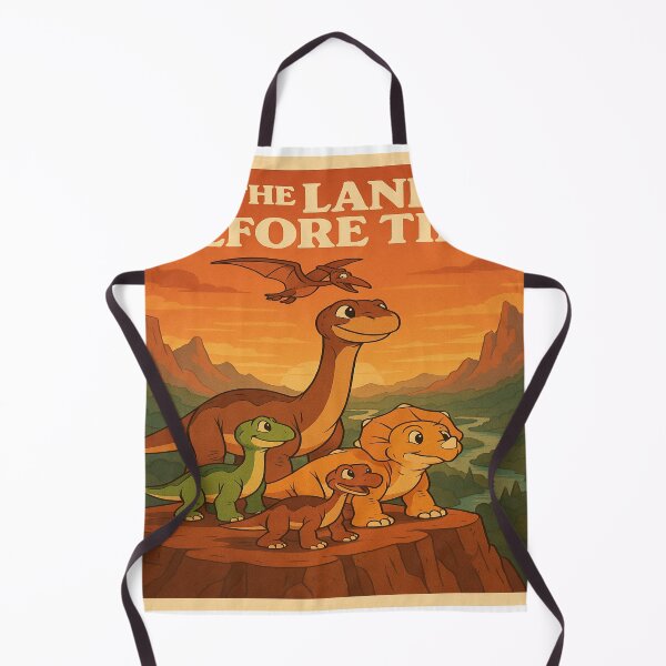 Item preview, The Land Before Time – Vintage Cliffside Poster designed and sold by DreamistStore.