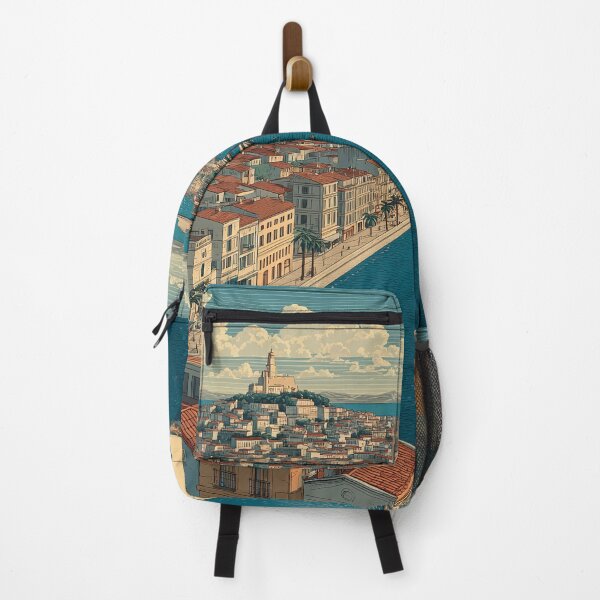 Item preview, Bordeaux France Travel Poster – Ocean View Retro Travel Art designed and sold by TuncGK.