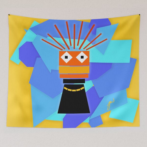 Item preview, Geometric Pepe the King Prawn designed and sold by Jessiwins19.