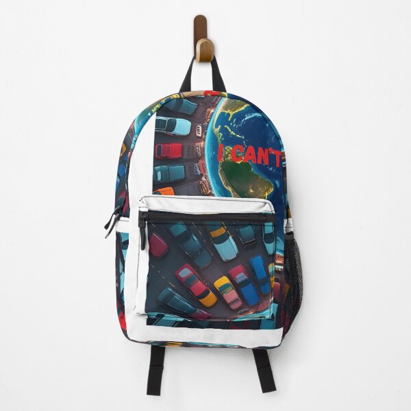 Item preview, I Can’t Breathe – Earth Surrounded by Cars designed and sold by sniffpad.