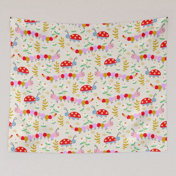 Item preview, Bug Parade – Light Colorway designed and sold by marialindemann.