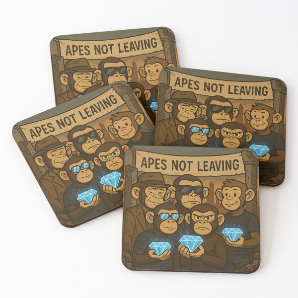 Item preview, Apes Not Leaving designed and sold by Jonathan's Shop 86.