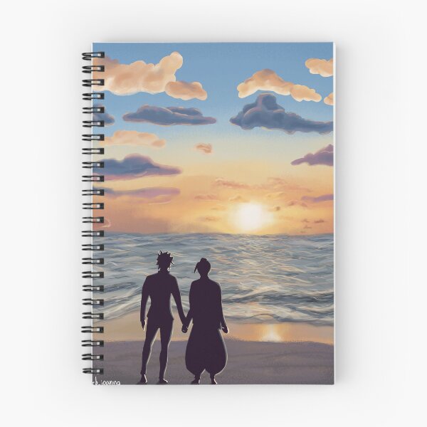Item preview, Gojo Geto Ocean Sunset SatoSugu designed and sold by birbjoanna.
