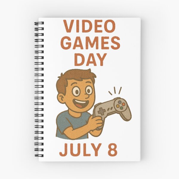 Item preview, National Video Games Day July 8th designed and sold by JDAShirts.