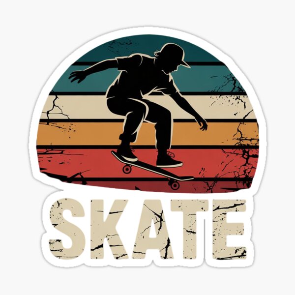 Artikel-Vorschau von ModernTrendy Vintage Skate Skateboard Skateboard, designt und verkauft von SOUFIANE1991.
