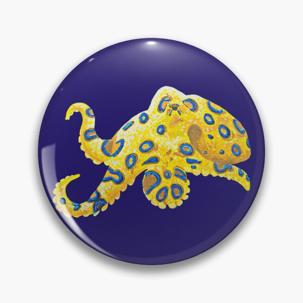 Item preview, Blue-Ringed Octopus designed and sold by crystallinesoup.