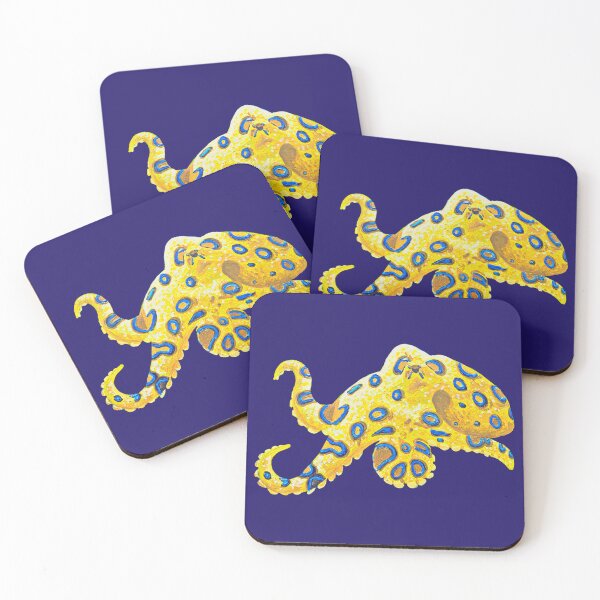 Item preview, Blue-Ringed Octopus designed and sold by crystallinesoup.