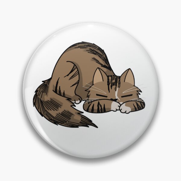 Item preview, Sleeping Tabby Cat designed and sold by lynnhoastickers.