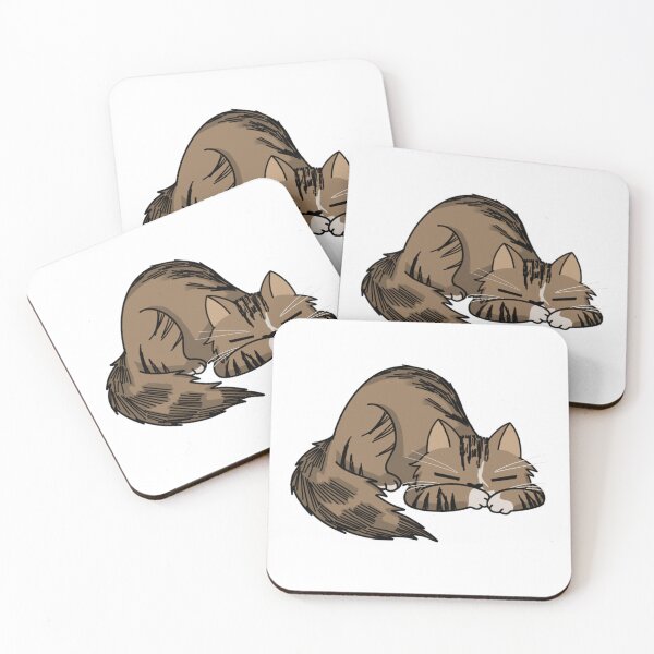 Item preview, Sleeping Tabby Cat designed and sold by lynnhoastickers.