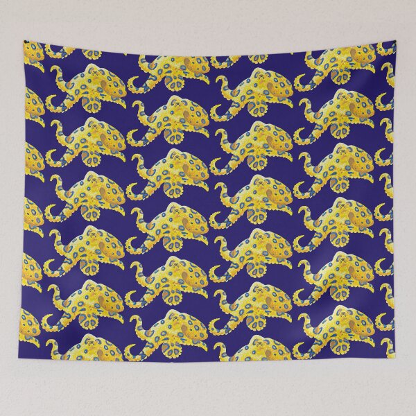 Item preview, Blue-Ringed Octopus designed and sold by crystallinesoup.