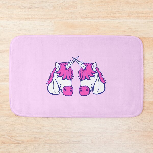 Item preview, 2 Unicorn Best Friends Love Couple Two Horns Greeting designed and sold by shirt-o-mat.